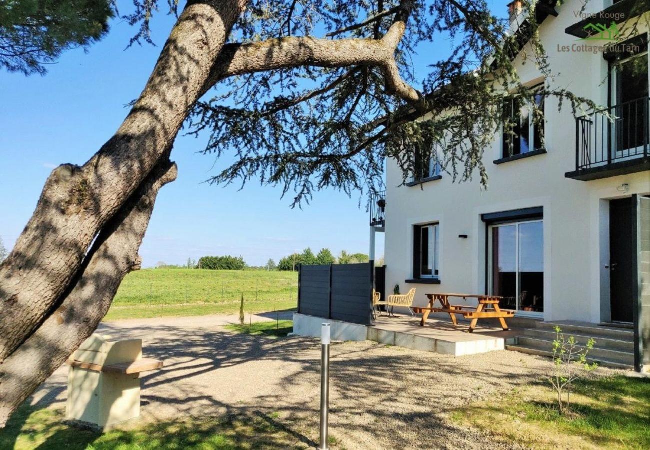 Le Cottage Nature Vigne Rouge Gaillac entre Albi / Toulouse Brens  Extérieur photo