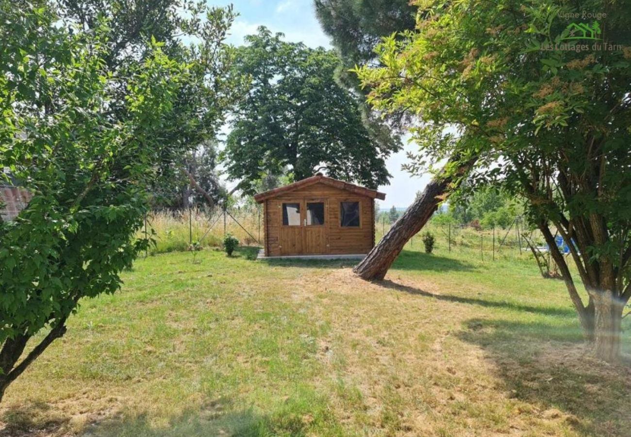 Le Cottage Nature Vigne Rouge Gaillac entre Albi / Toulouse Brens  Extérieur photo